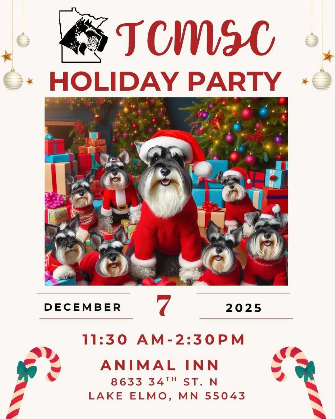 TCMSC Save the date christmas party with event and time - 1